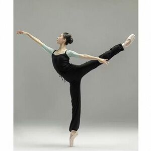 Elegant Black Jumpsuit for ballet